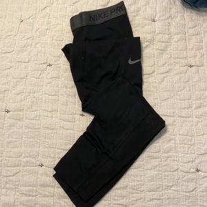 Nike pro cold weather leggings.